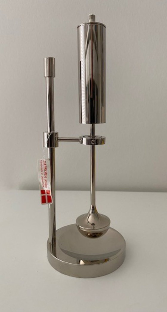 Image 1 of Gyro olielamp "Copenhagen. Ilse D. Ammonsen.  Daproma Denmark. Jaren 80. 