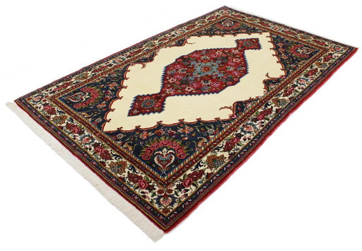 Alfombra persa original Bachtiar/Bakhtiar, alfombra nómada, fina y como nueva, 245 x 155 cm