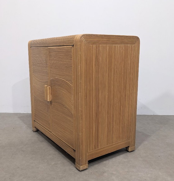 Image 1 of Mobile in rattan Italia anni '80