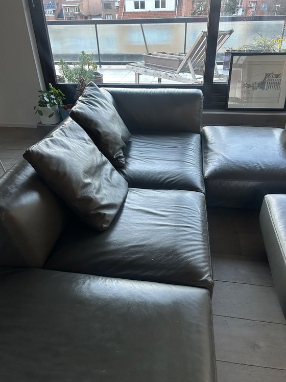 KNOLL grote ligzetel – Hoekbanken, Leer (photo 6 of 7)