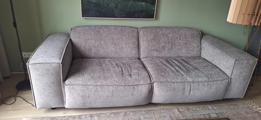 Grijs beige 3 zitsbank