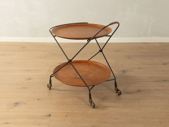 Image 1 of Servierwagen aus den 1960er Jahren, Ary Fanérprodukter Nybro