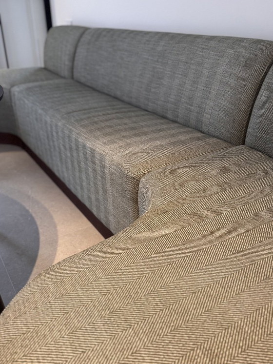 Image 1 of Nieuw! Keukenhoekbank/zitbank. Handgemaakt en van designstof.