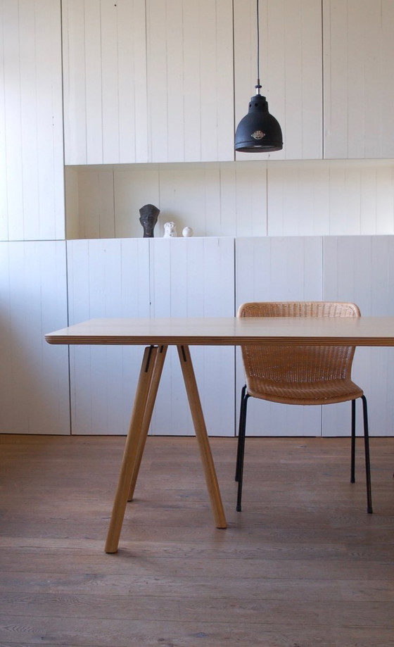 Mesa de caballete M - 210x95x73 – feelgood designs, Mesas de comedor, Wood (photo 4 of 5)