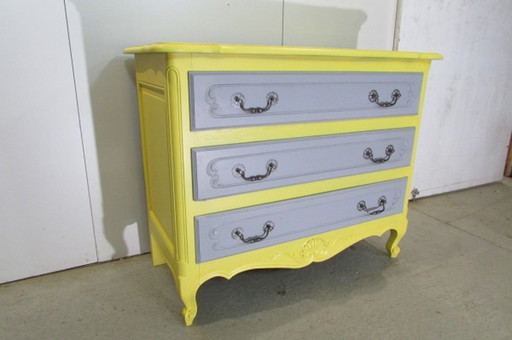 Antique chest of drawers, modernized and updated for today's tastes