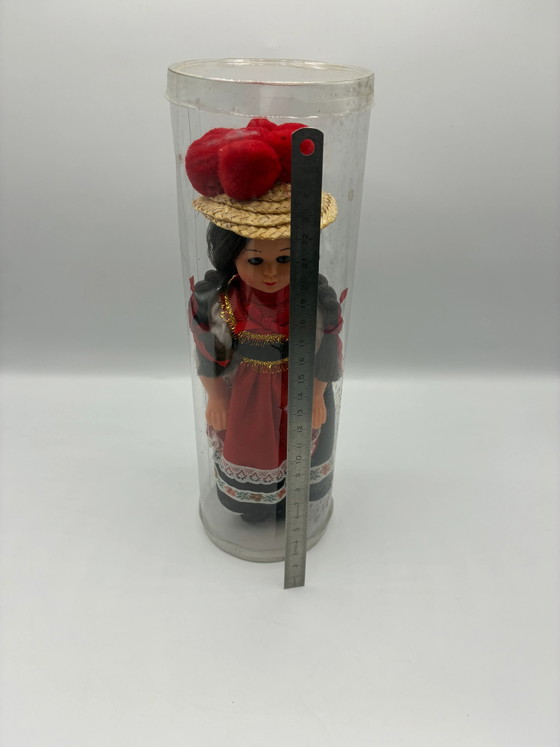 Vintage volkspop - Traditioneel kostuum - In de koker – Decoratieve objecten, Plastic (photo 5 of 5)