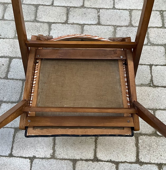 Image 1 of Par de sillones de madera maciza de estilo moderno de mediados de siglo, años 50-60.