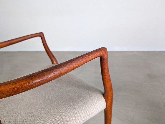 Image 1 of Set van 2 Niels Moller fauteuils JL Møller Møbelfabrik model 80