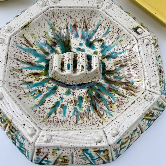 Image 1 of Mid-century ceramic ashtrays – collection, West Germany ca. 1955–1970