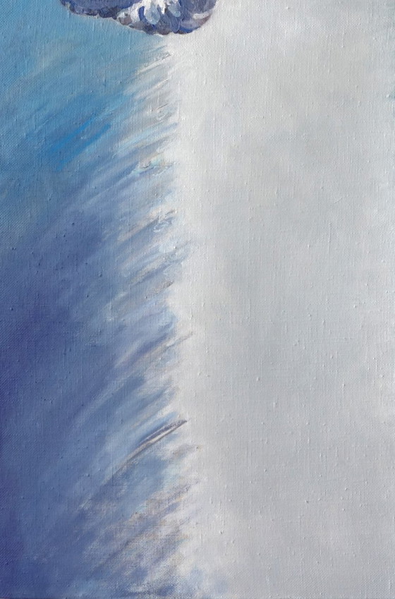 Original Oil Painting Contemporary Art Symbolism Air Force – Paintings & Drawings, Canvas (photo 6 of 7)