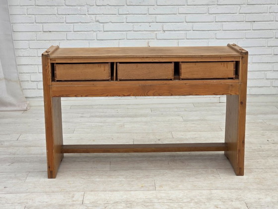 Image 1 of Cómoda danesa, década de 1970, madera de roble, original en buen estado.