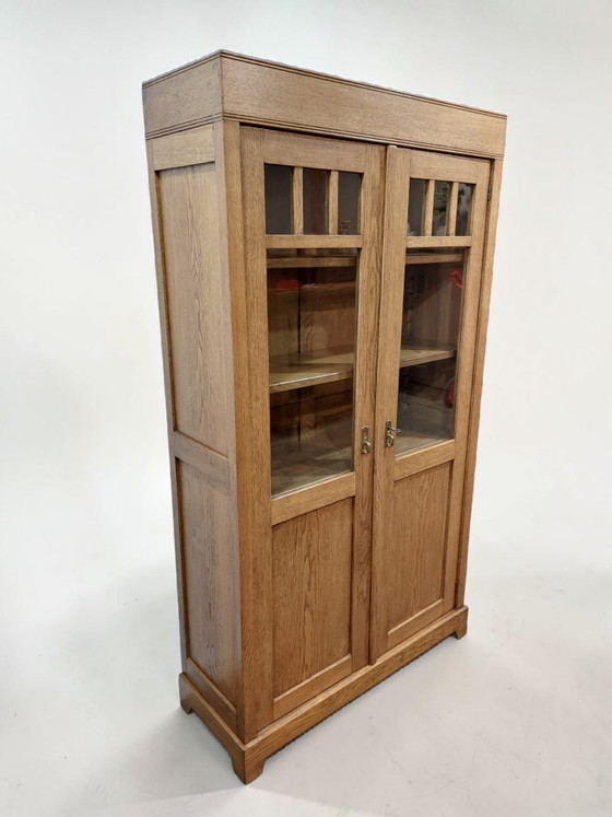 Image 1 of Mobile antico, libreria, vetrina, stile Art Déco.