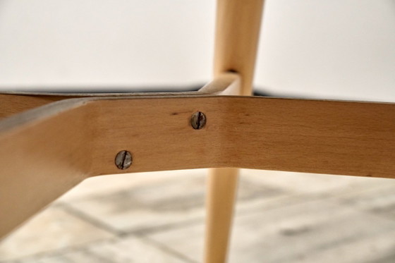 Image 1 of Vintage Shell Lounge Chair van Miroslav Navratil, jaren 60, Tsjechoslowakije