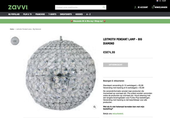 Image 1 of Leitmotiv Big Diamond XL