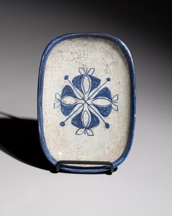 Image 1 of Piatto in ceramica danese di metà secolo Michael Andersen e Marianne Starck Bornholm