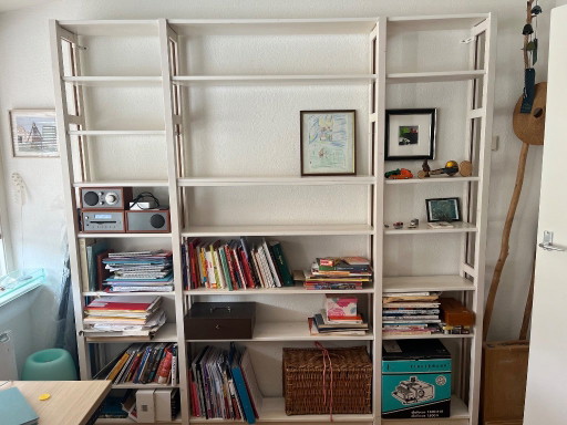 Lundia Bücherregal, Weiß, 22 Cm Tief (Selten)
