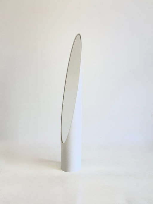 Unghia mirror white by Rodolfo Bonetto | Lipstick mirror