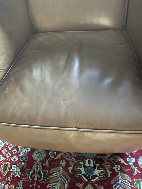 Image 1 of Baxter Fauteuil Leder Cognac