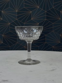 Val Saint Lambert - Set of 6 Crystal Coupes – Service Mery. Art Deco 1940s