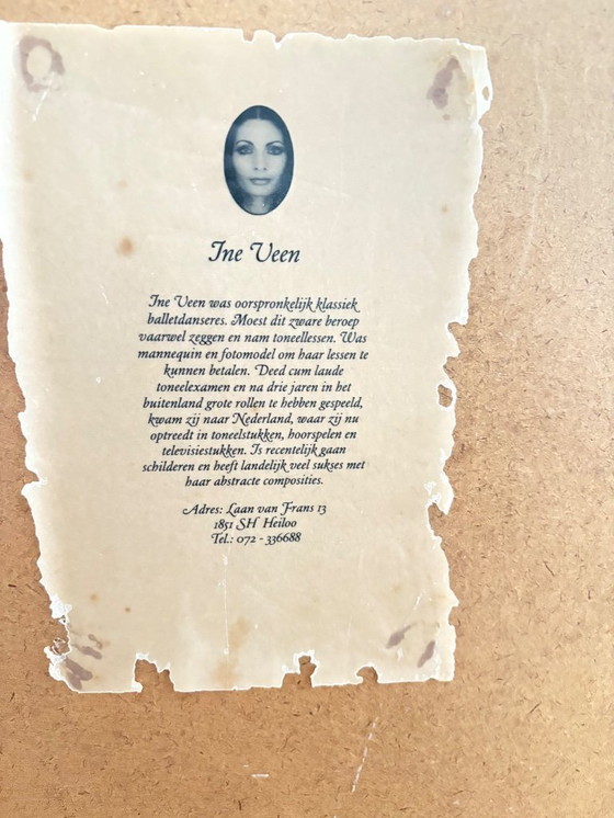 Image 1 of Obra única y original de Ine Veen