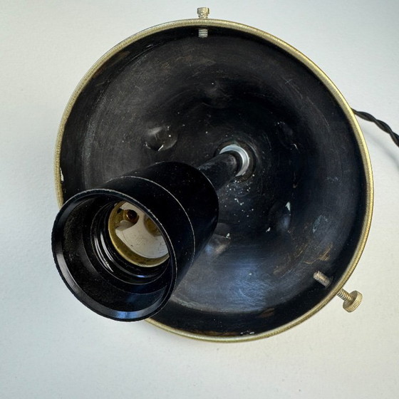 Image 1 of ANTIEKE OPALINE OPHANGING XL 26 CM VINTAGE