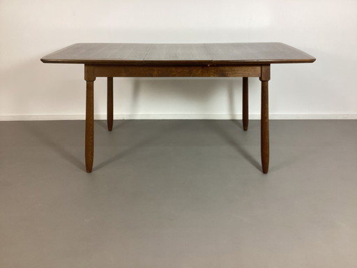 Tavolo allungabile in legno vintage anni Sessanta