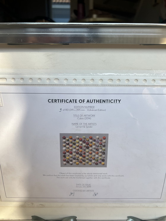 Image 1 of Fotografía artística original de Lernert & Sander con marco.