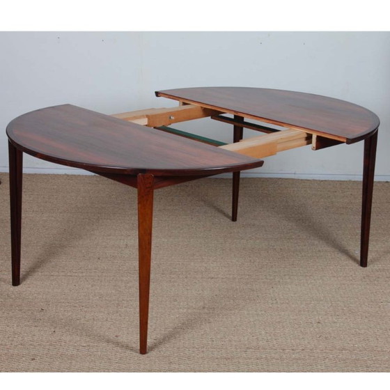 Image 1 of Scandinavian dining table by Henry Rosengren Hansen, 1960