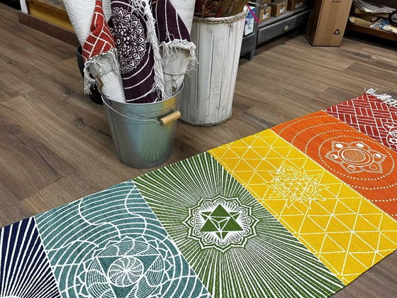 Image 1 of Yogateppich – 60 x 200 cm – 7 Chakren