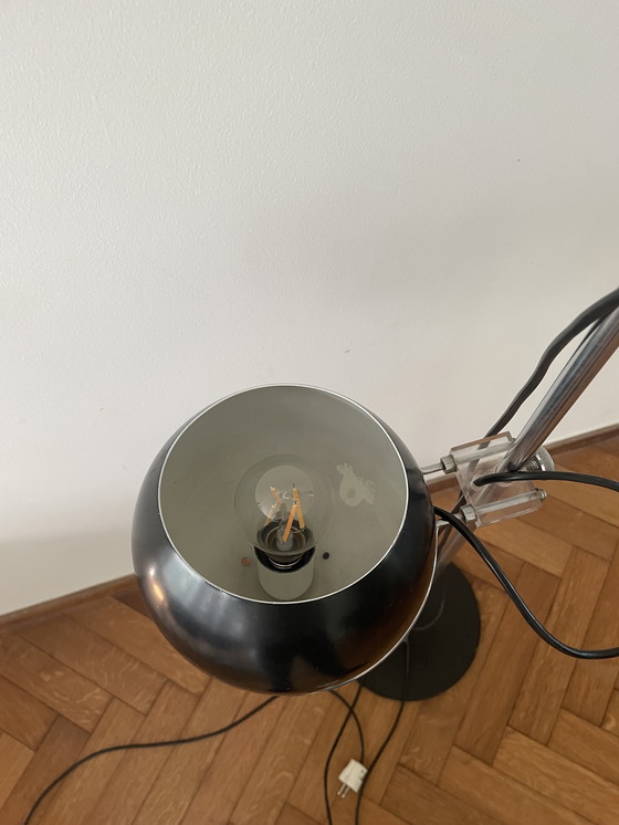 Image 1 of Lampada da terra vintage - Lampada a globo Gepo