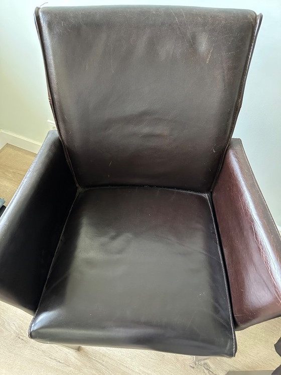 2x Chaise de salle à manger en cuir – Stocks, Chaises de salle à manger, Leather (photo 5 of 5)