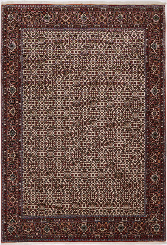 Image 1 of Original Handgeknüpfter Perserteppich Bidjar Takab Sehr Fein Geknüpft 301 X 204 Cm Top Zustand