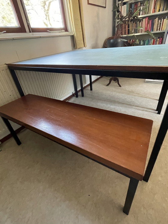 Image 1 of Unieke Tafel Met Bankjes