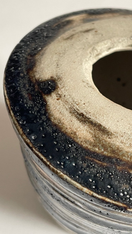 Image 1 of Vintage brutalistische handgemaakte vaas