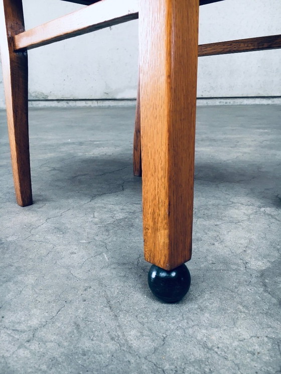 Image 1 of Art-déco-Stuhlset im Stil der Moderne, Belgien, 1930er Jahre