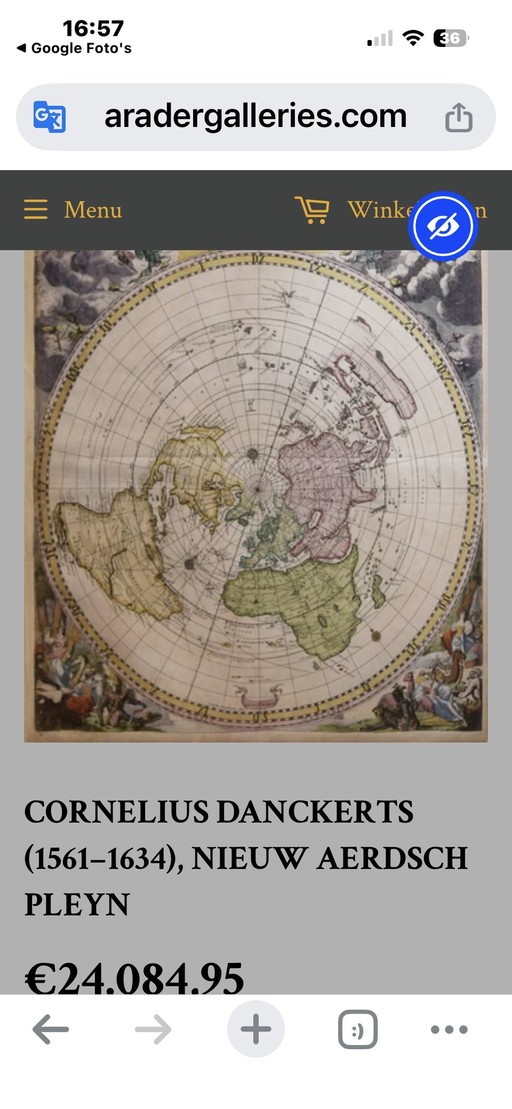 Incisione di Cornelius Danckers Nieuw Aerdsch Plein intorno al 1900