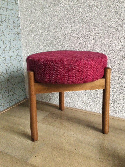 Vintage Mid Century hocker Denemarken