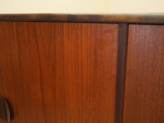 Image 1 of Teak highboard, Danish design, 1960s, made in Denmark