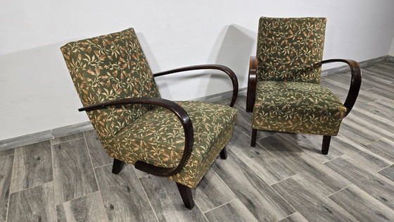 Image 1 of Set of Vintage Armchairs by Jindrich Halabala