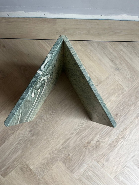 Image 1 of Roche Bobais cippolino marble side coffee table