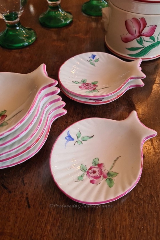 Image 1 of 8x Peceras de semiporcelana K&G Lunéville