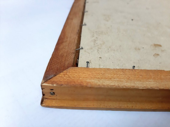 Image 1 of Vintage framed art print Notre-Dame de Paris