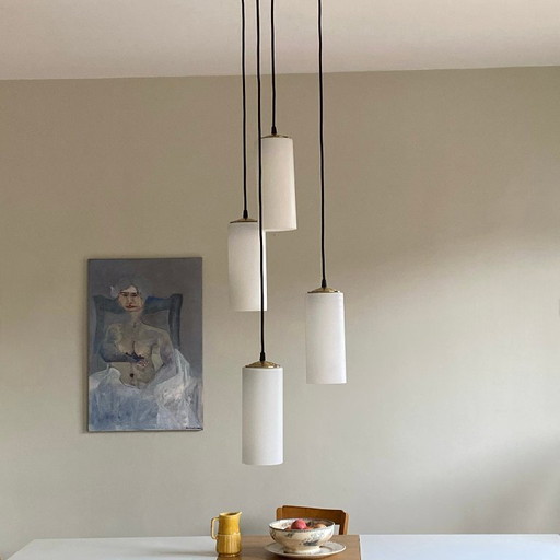 Parscot glass waterfall chandelier pendant