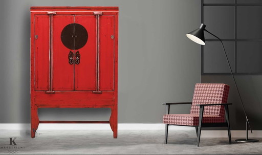 Oude Chinese kast 4676