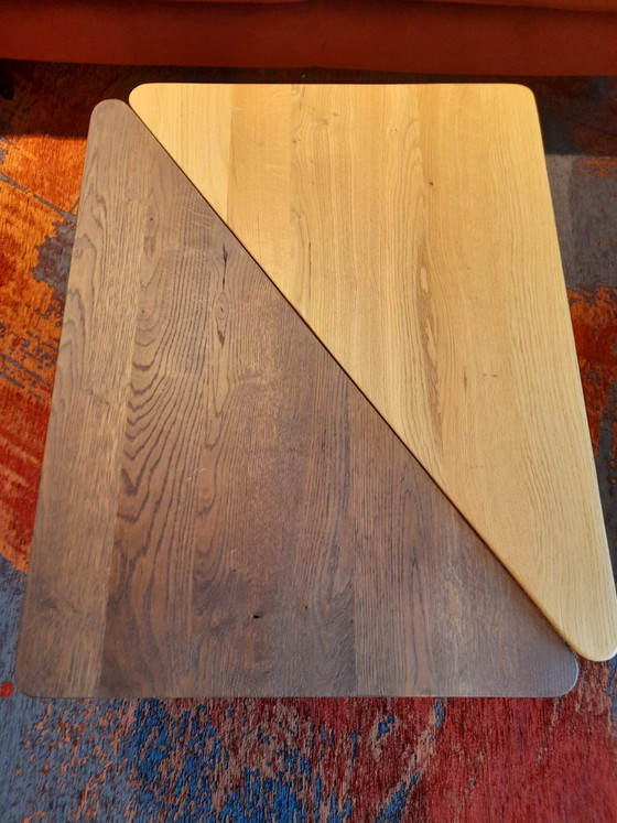 Image 1 of Table basse Tavio - chêne fumé/naturel