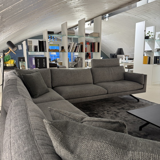 Image 1 of Canapé d'angle Indera Fauve