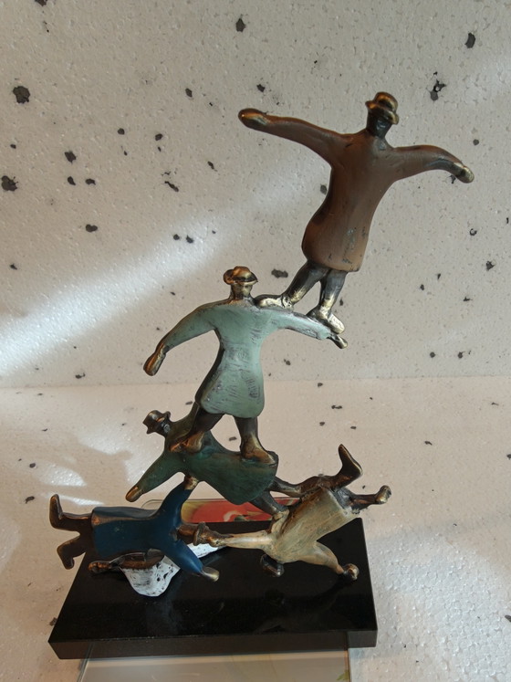 Hans Kuyper - Sculptuur “The Sky Is The Limit“ – Beeldhouwkunst, Bronze (photo 9 of 9)