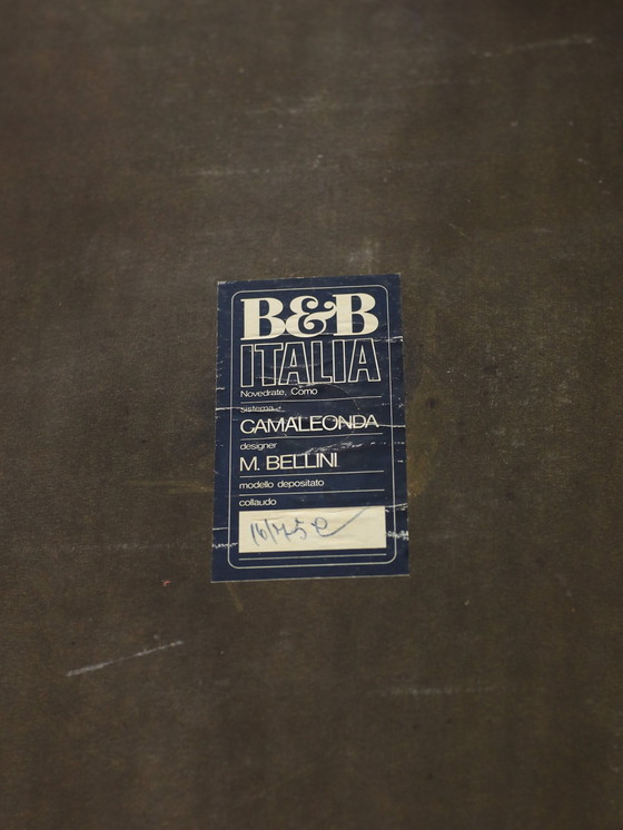 Image 1 of Camaleonda B&B Italia sofa with Gli Scacchi elements 1975