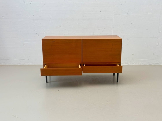 Image 1 of Danish mid-century sideboard with hinged doors, 1950s