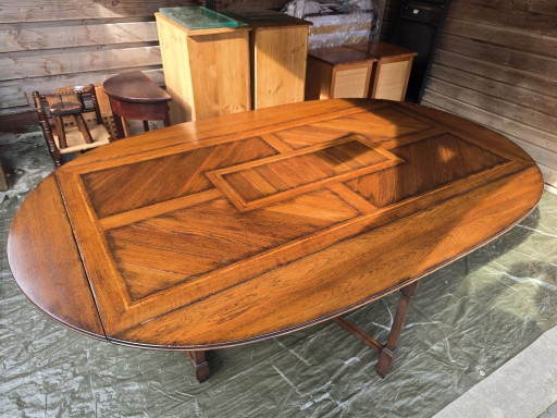 Exclusieve RAC Royal Antique eettafel set 8 p| XXL Hangorentafel